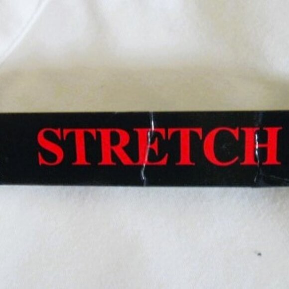 BILL BLASS Jeanwear-Women 12P White Capris No Pockets Zipper Closure-Spandex NEW - Picture 8 of 9